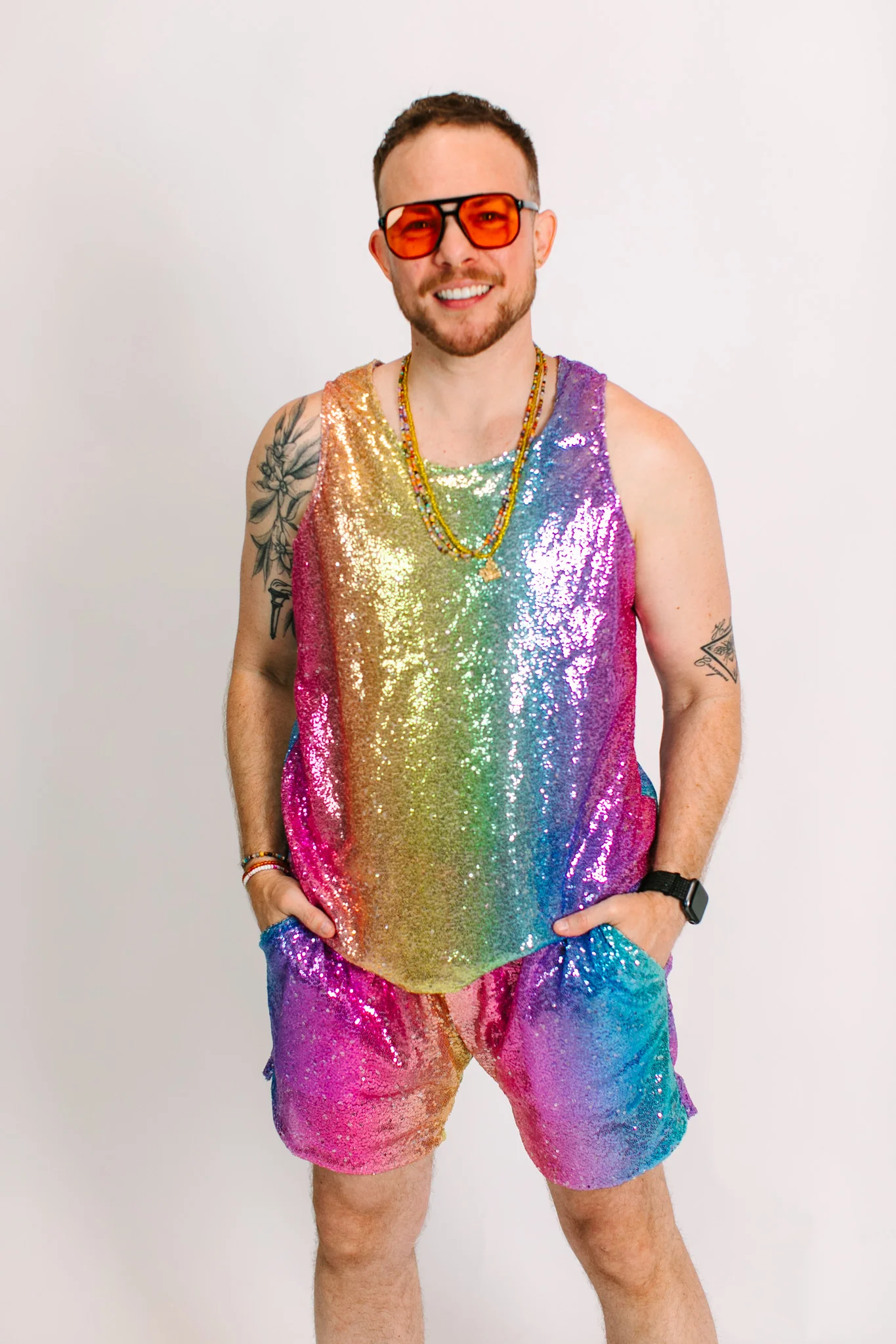 Rainbow Ombre Box Tank - Image 14