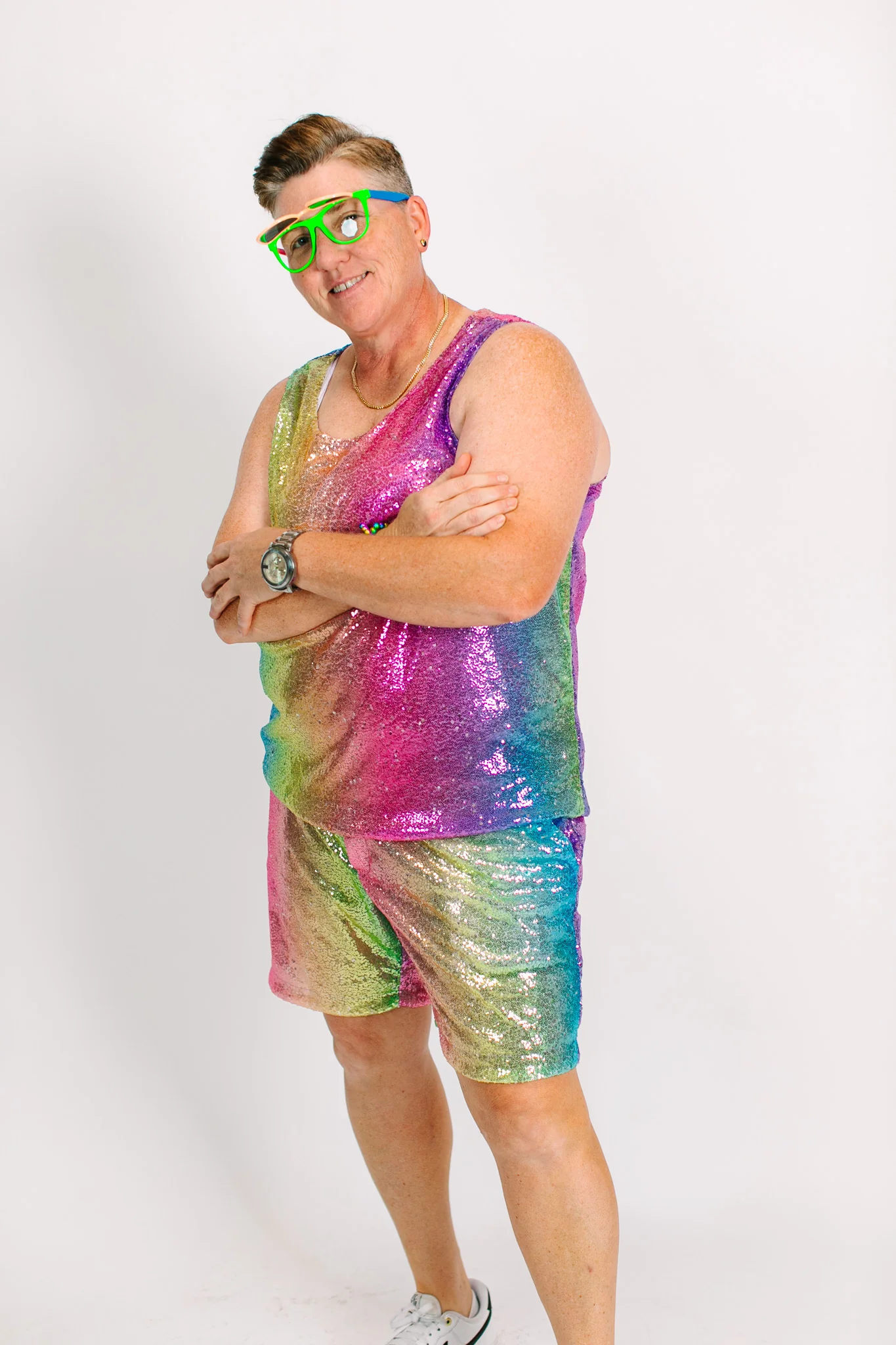 Rainbow Ombre Box Tank - Image 16