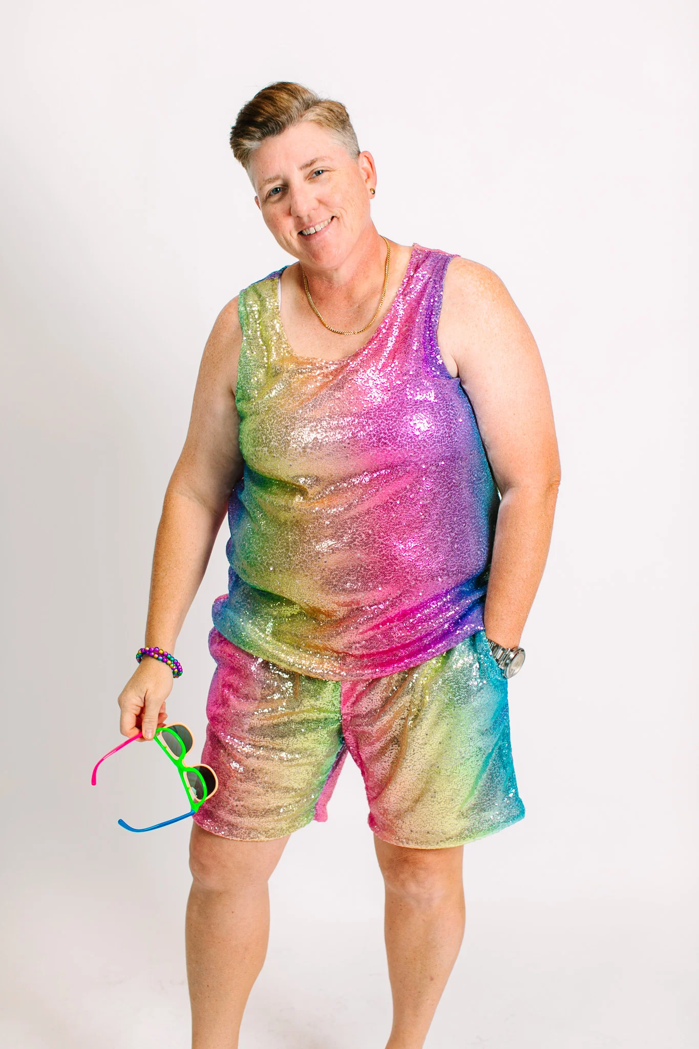 Rainbow Ombre Box Tank - Image 18