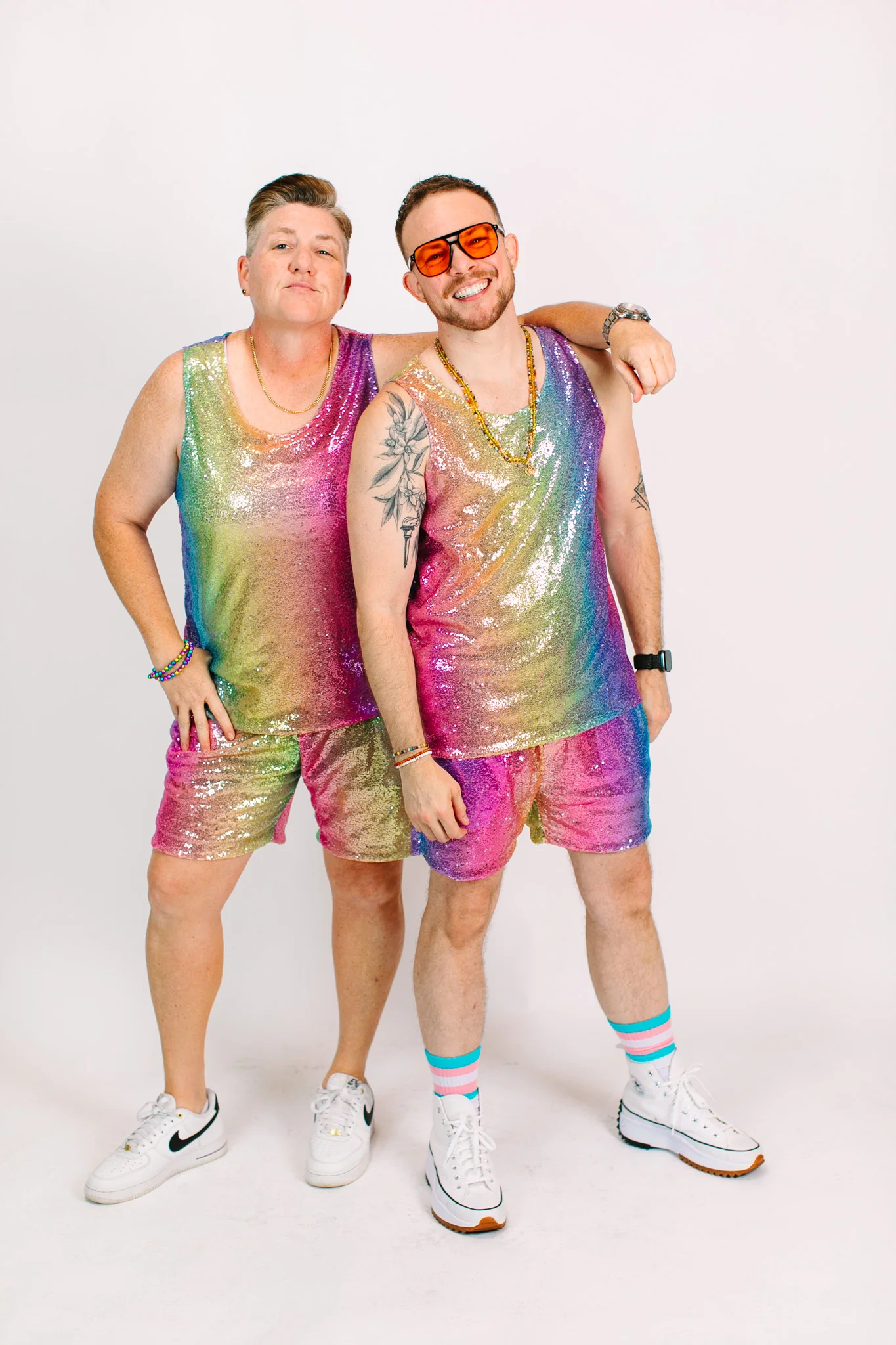 Rainbow Ombre Box Tank - Image 2