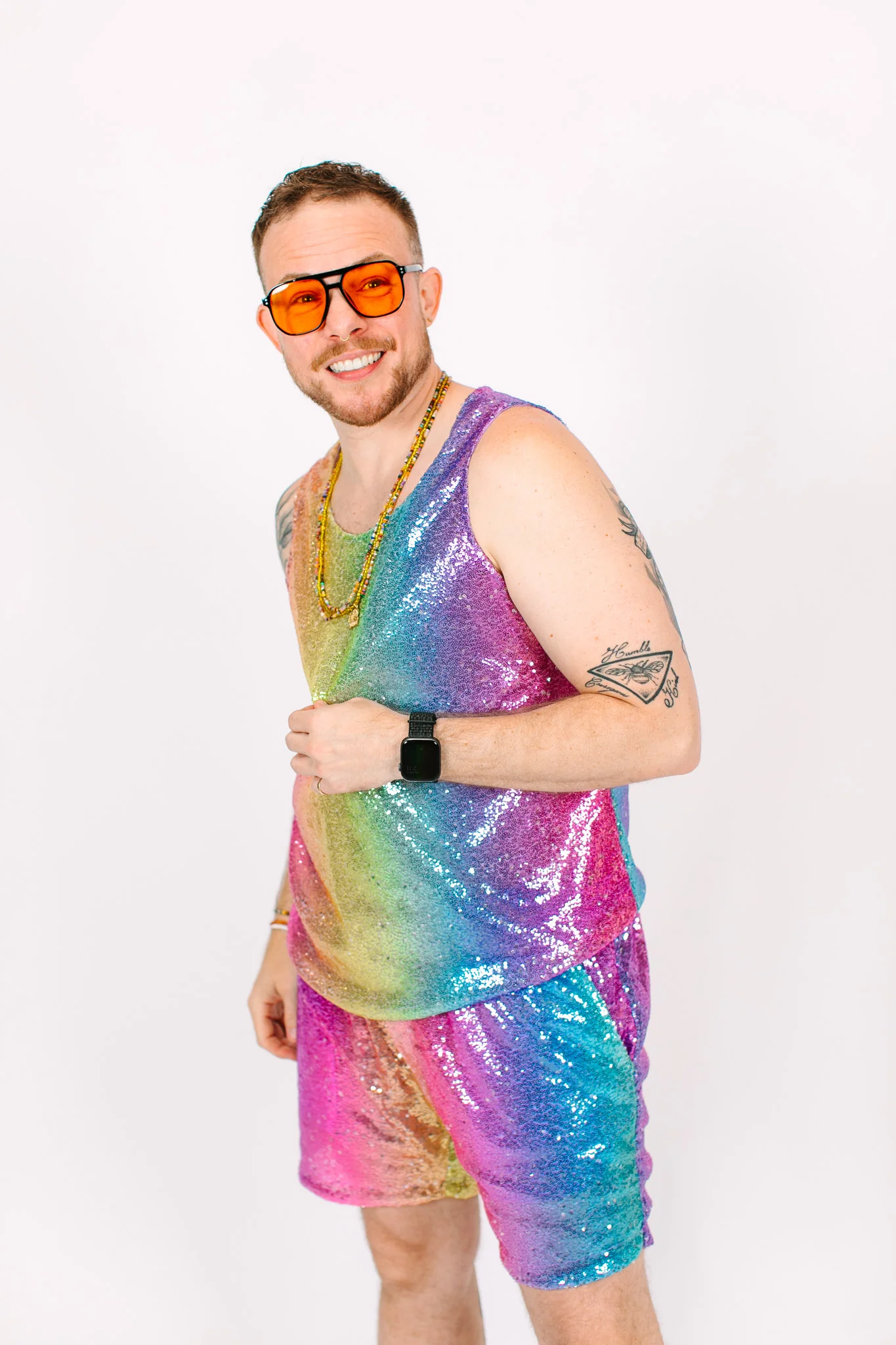 Rainbow Ombre Box Tank - Image 5