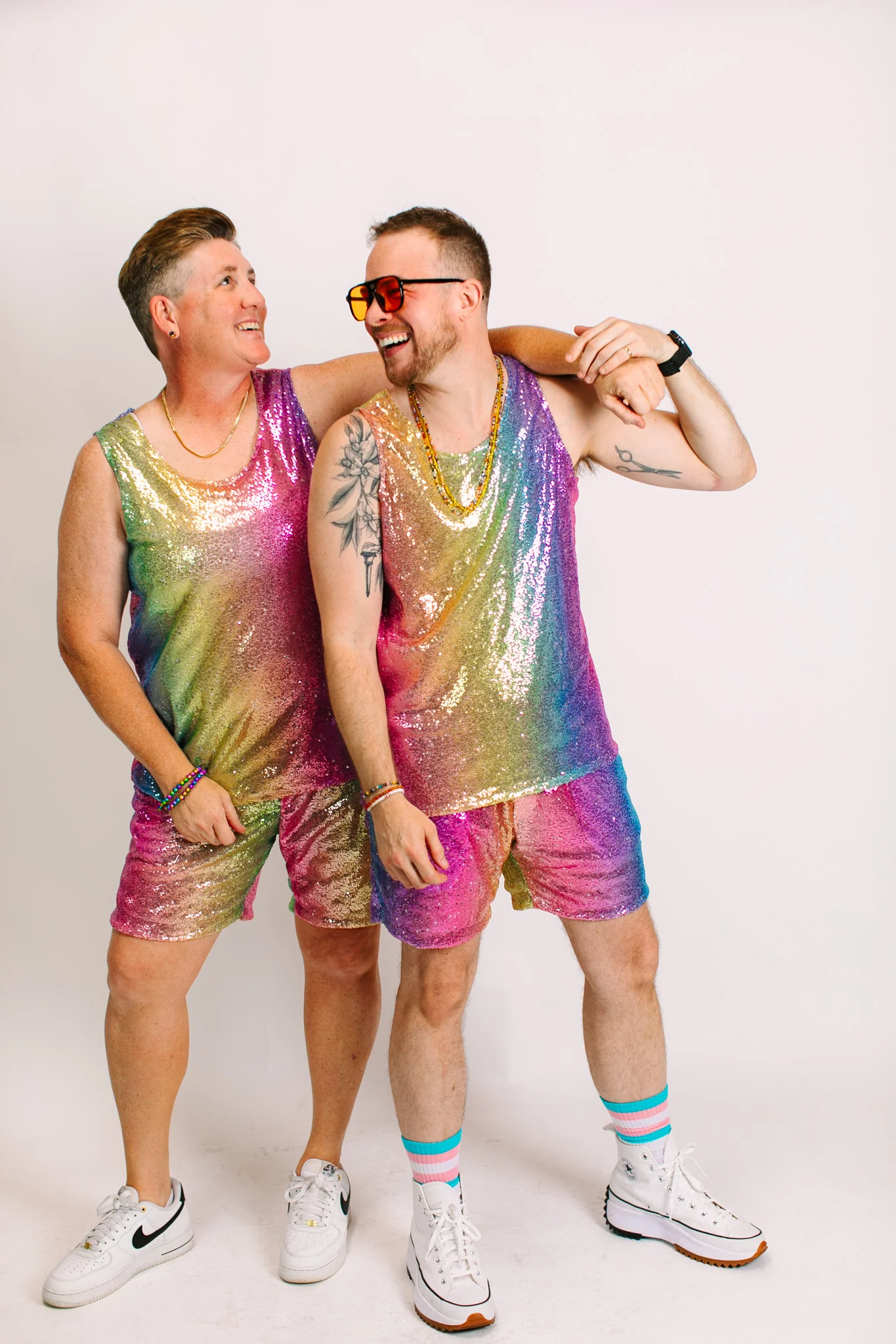 Rainbow Ombre Box Tank - Image 6