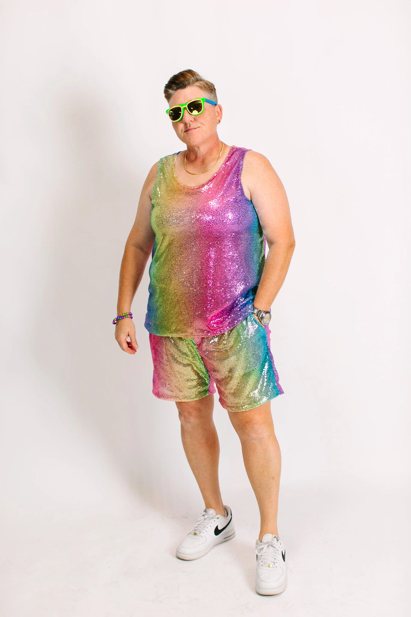Rainbow Ombre Box Tank - Image 9