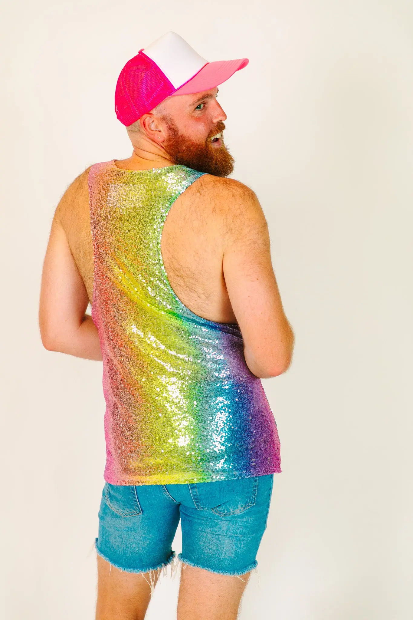 Rainbow Ombre T-Back Tank - Image 13