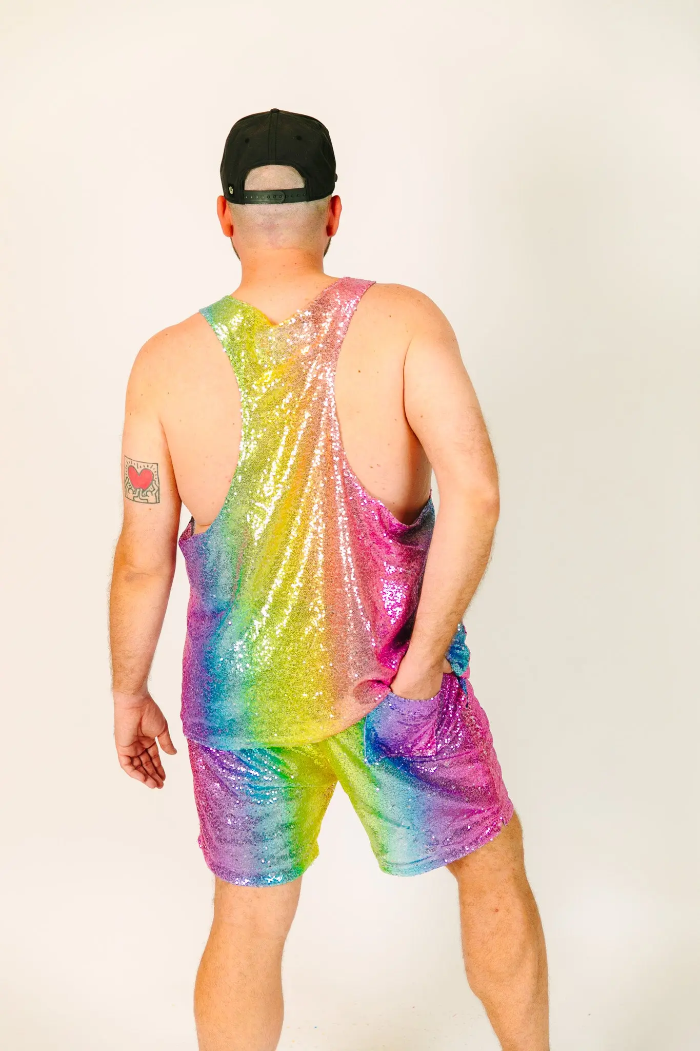 Rainbow Ombre T-Back Tank - Image 14