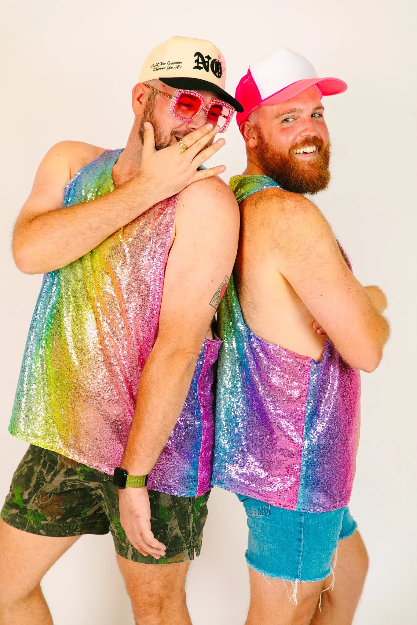 Rainbow Ombre T-Back Tank - Image 2