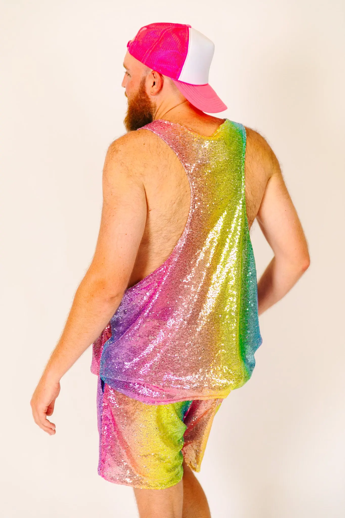 Rainbow Ombre T-Back Tank - Image 4