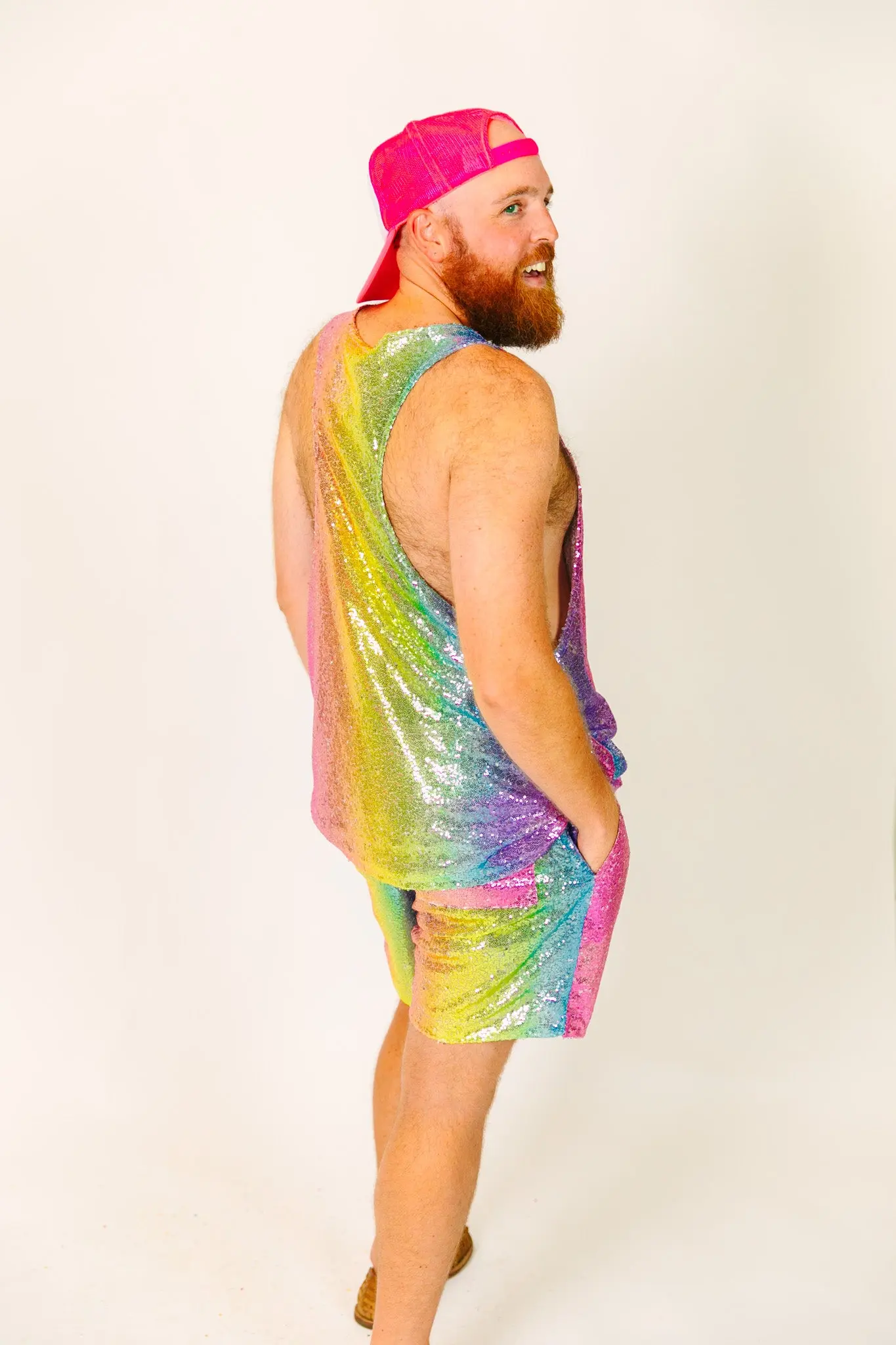 Rainbow Ombre T-Back Tank - Image 6