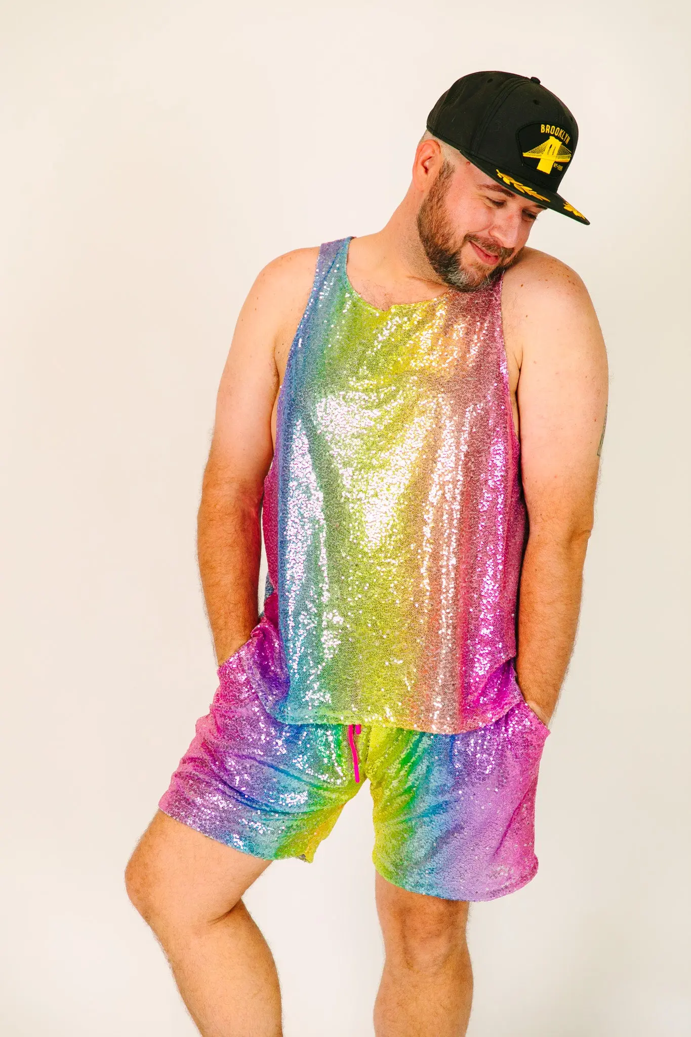 Rainbow Ombre T-Back Tank - Image 8