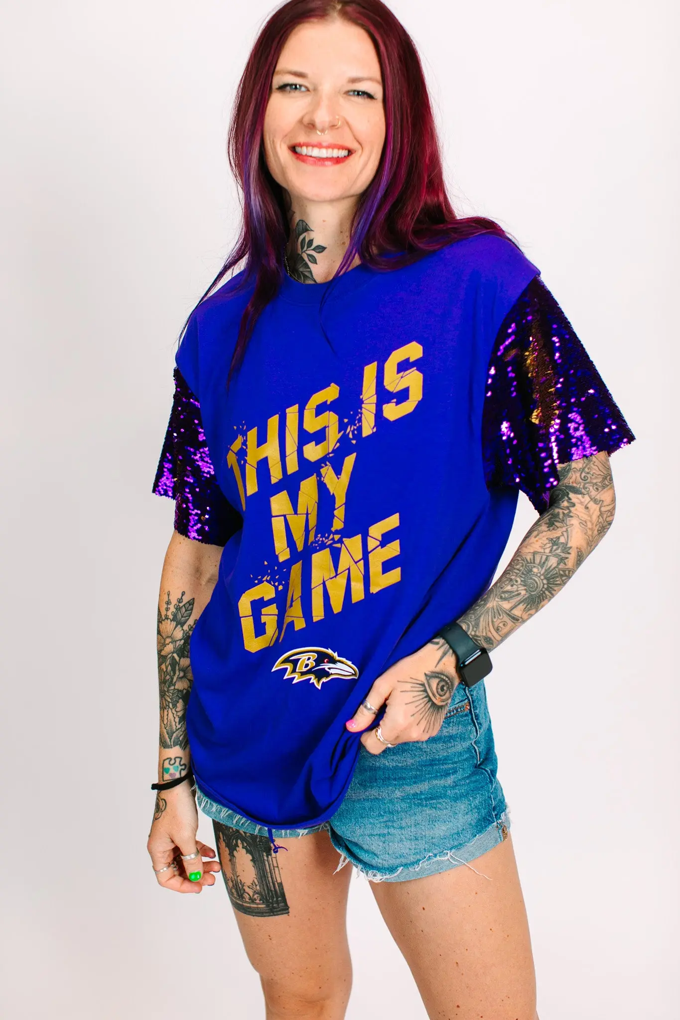 Ravens This Is MY Game Party Tee