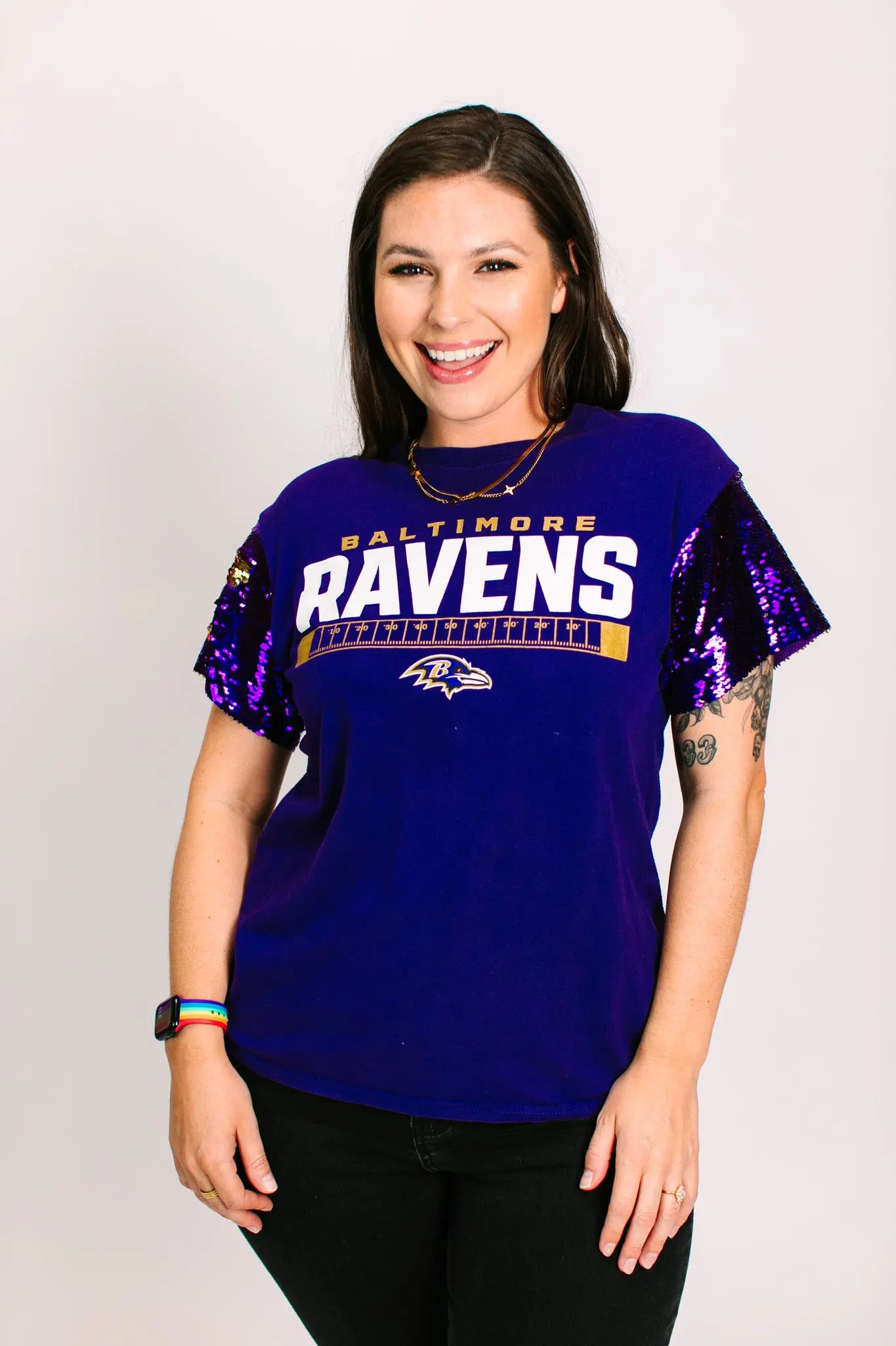 Ravens Yards Party Tee