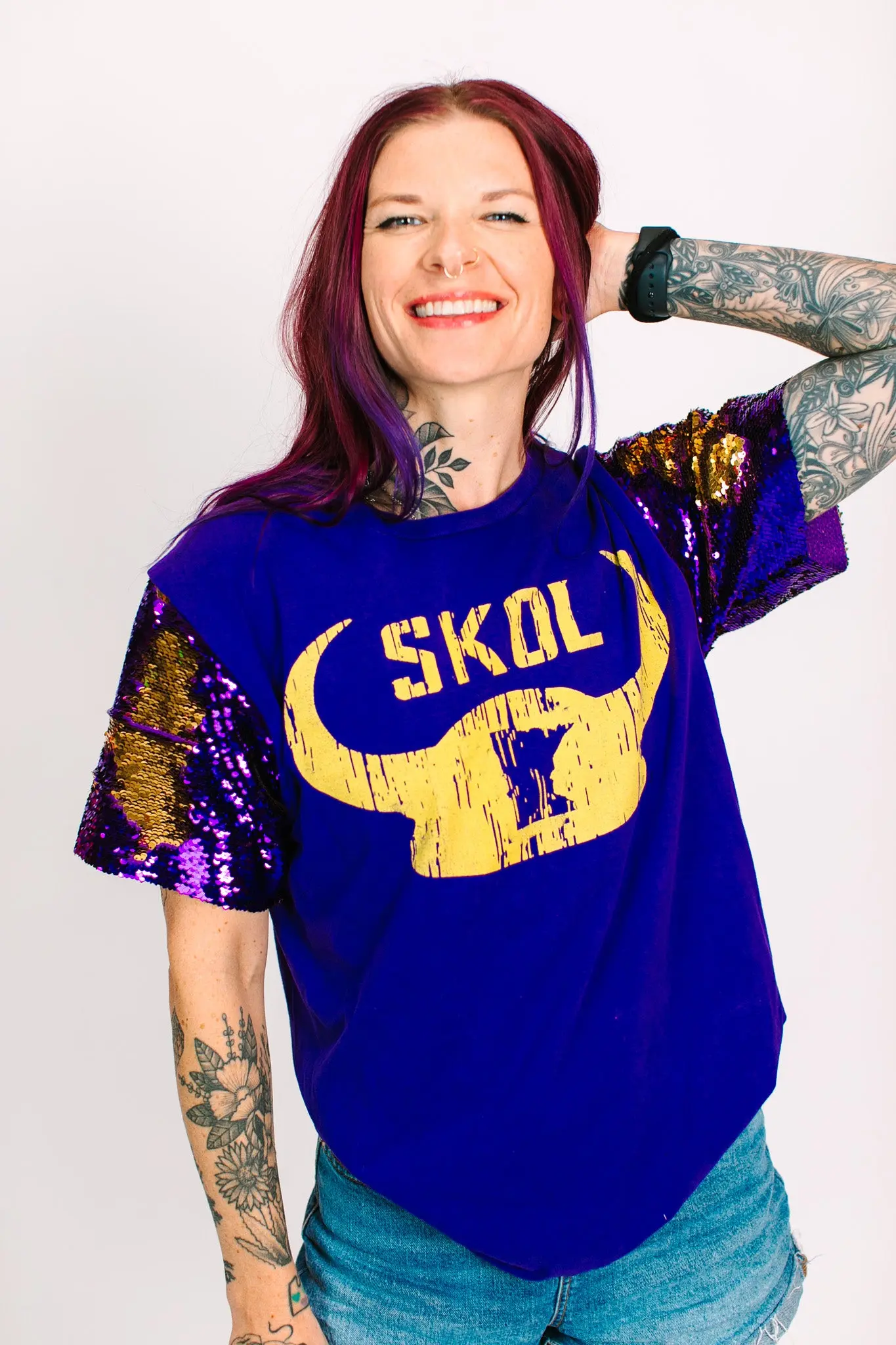SKOL Vikings Party Tee - Image 3