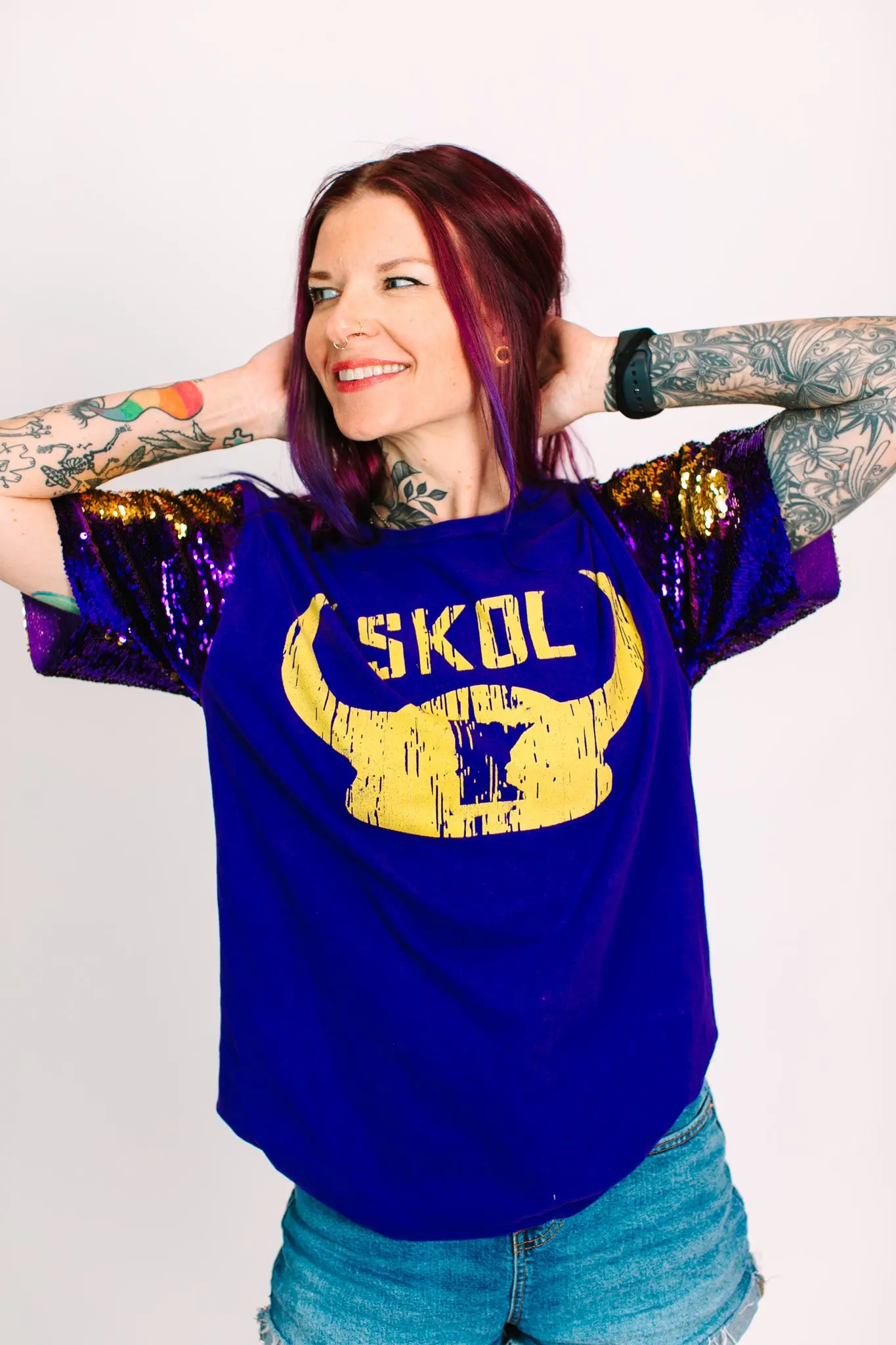 SKOL Vikings Party Tee - Image 7