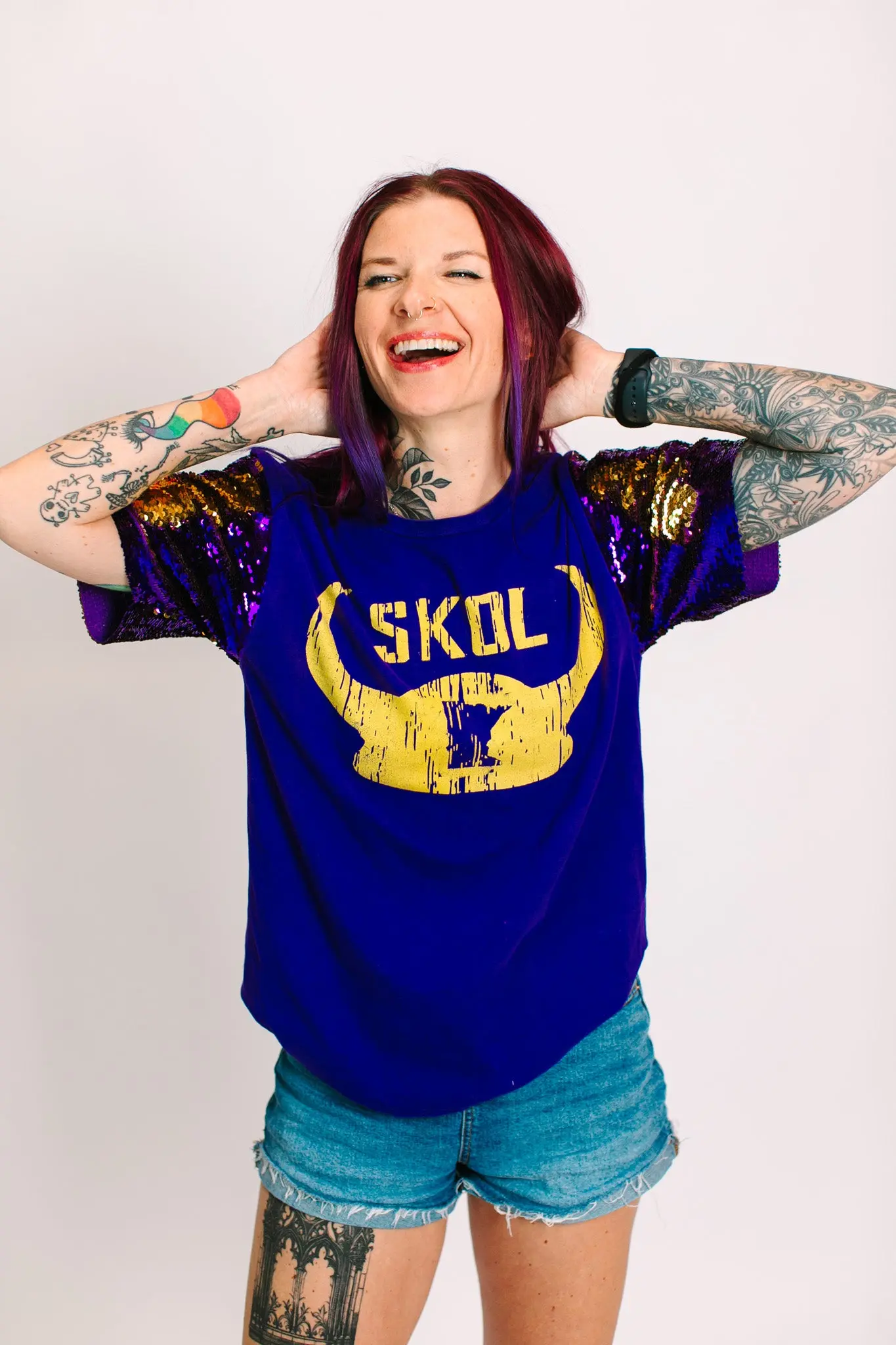 SKOL Vikings Party Tee - Image 8