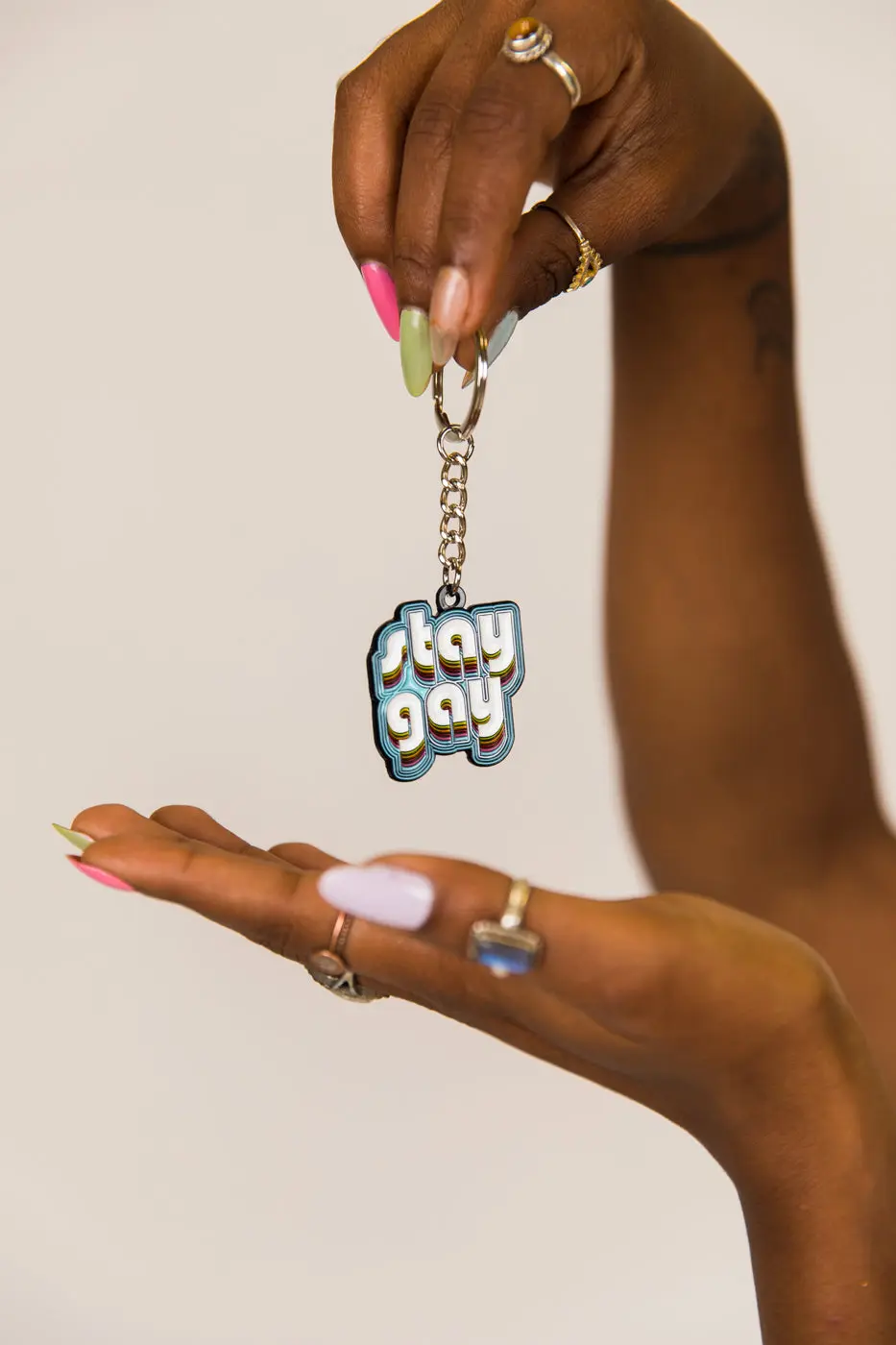 Stay Gay Keychain
