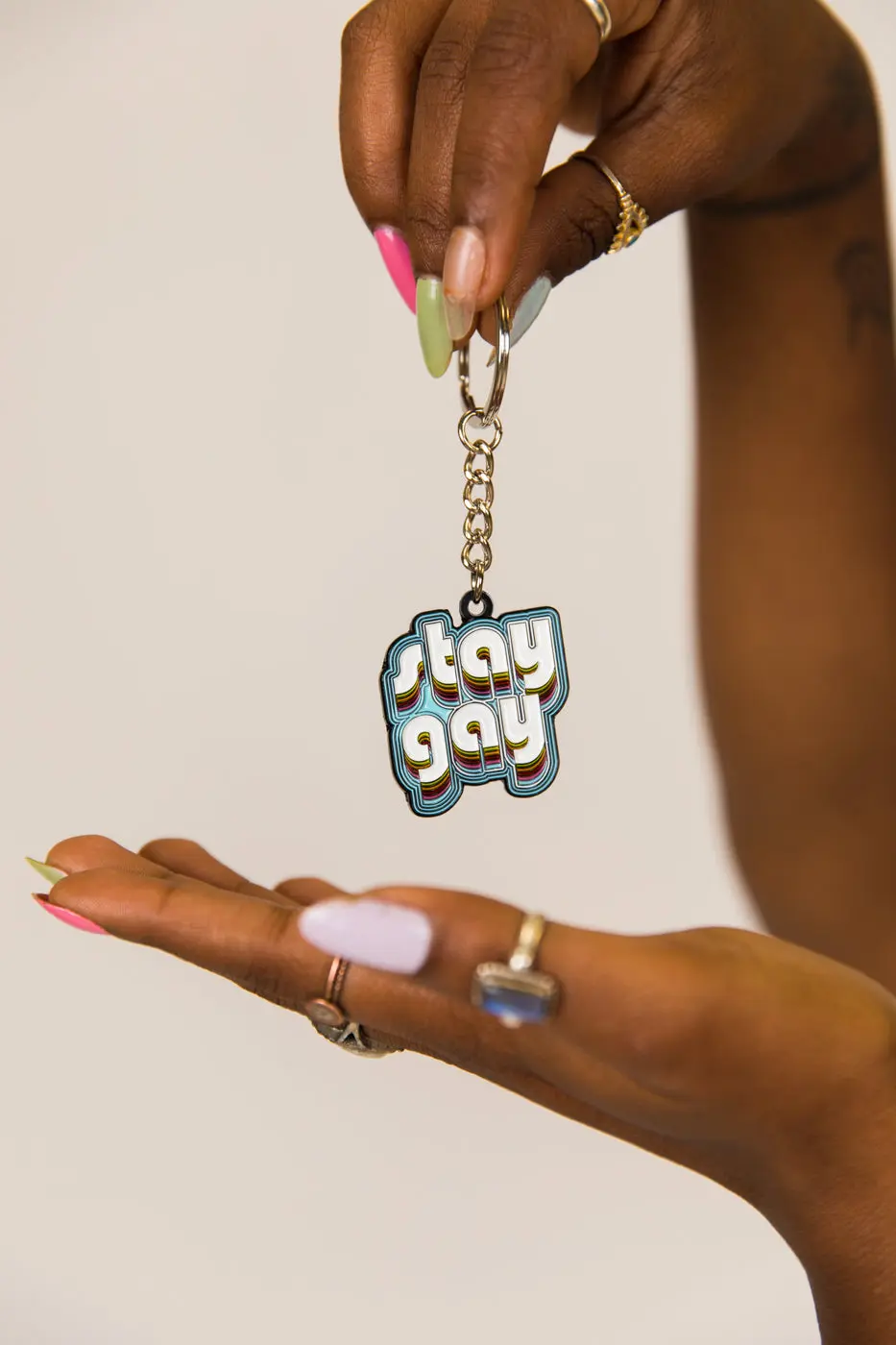 Stay Gay Keychain - Image 3