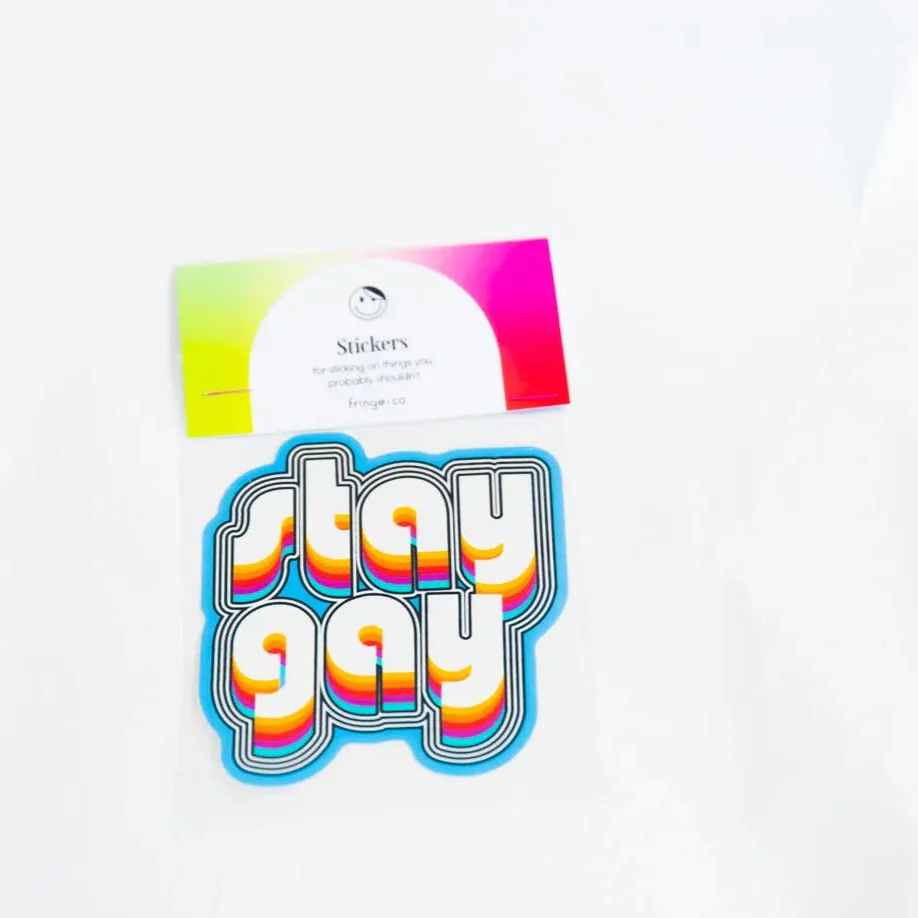Stay Gay Sticker - Image 3
