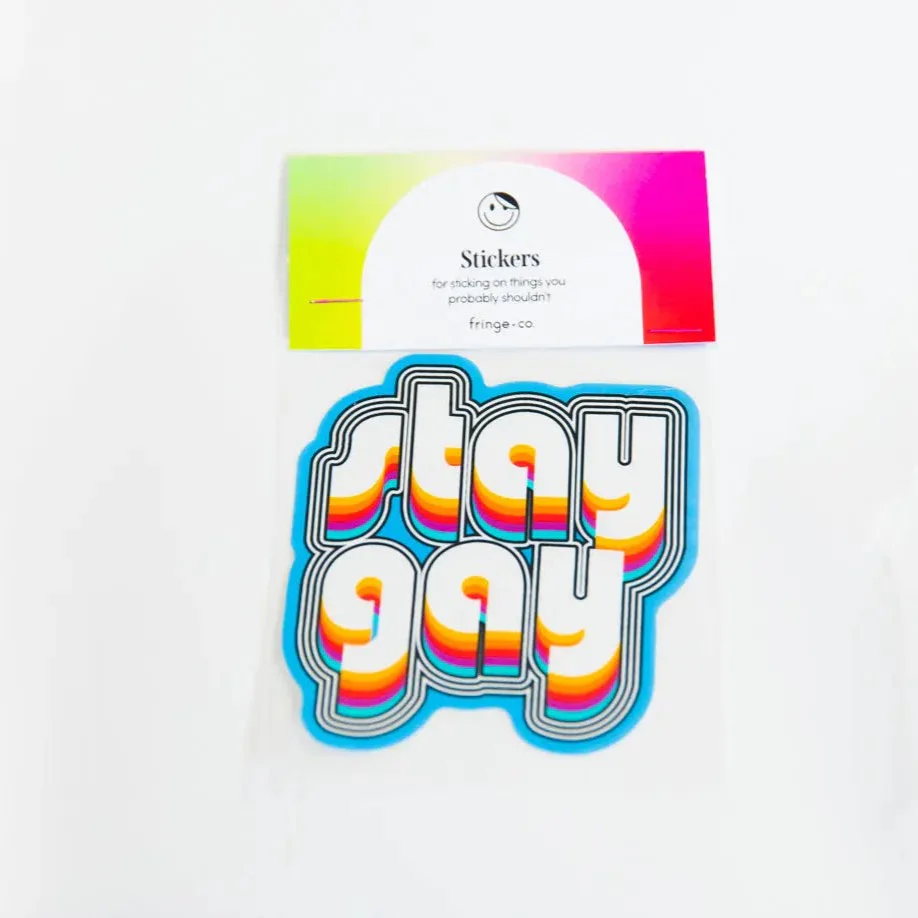 Stay Gay Sticker - Image 5
