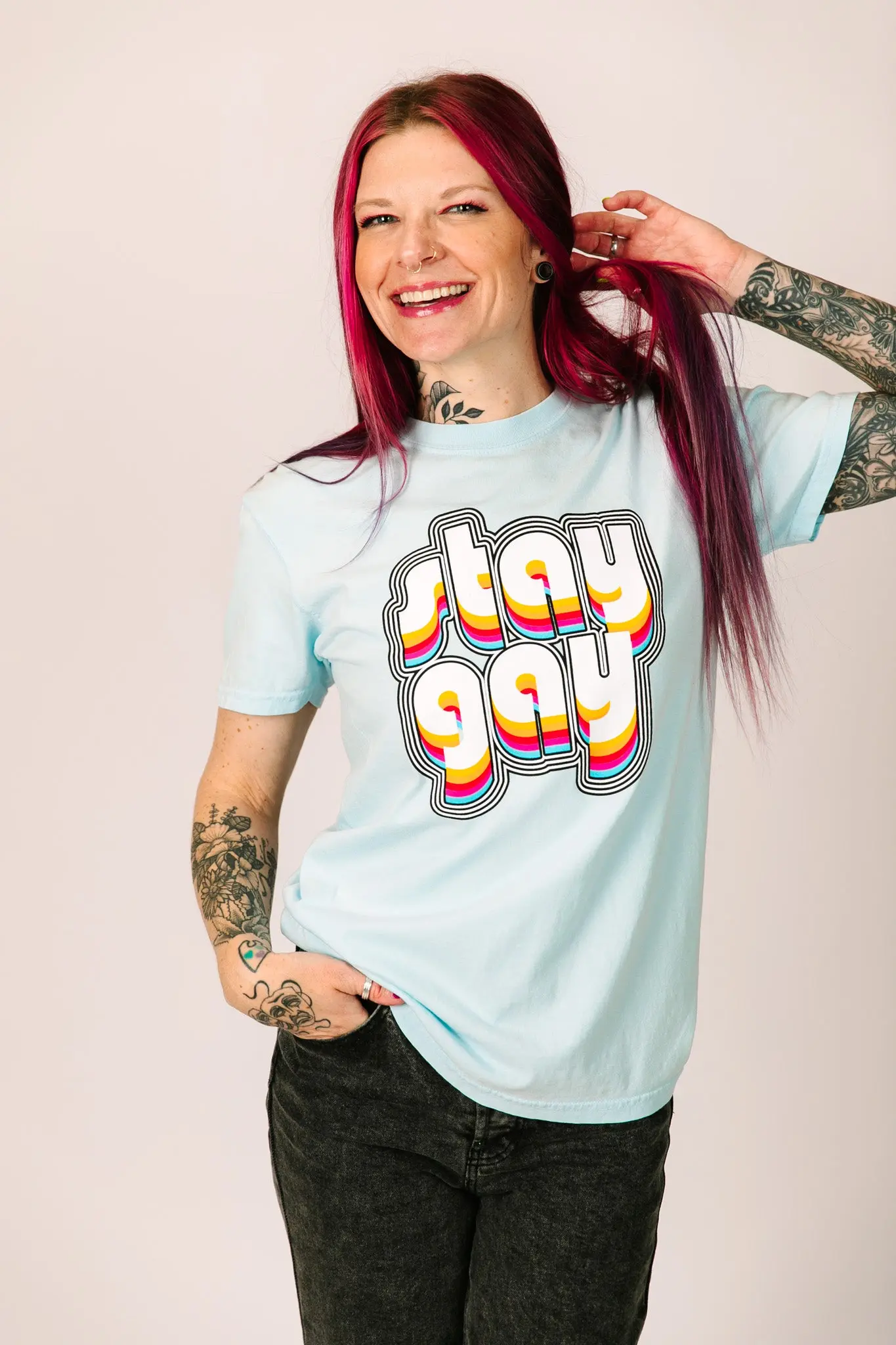 Stay Gay Tee - Image 2