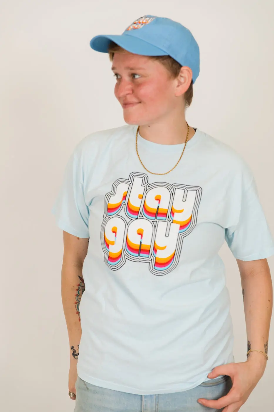 Stay Gay Tee - Image 7