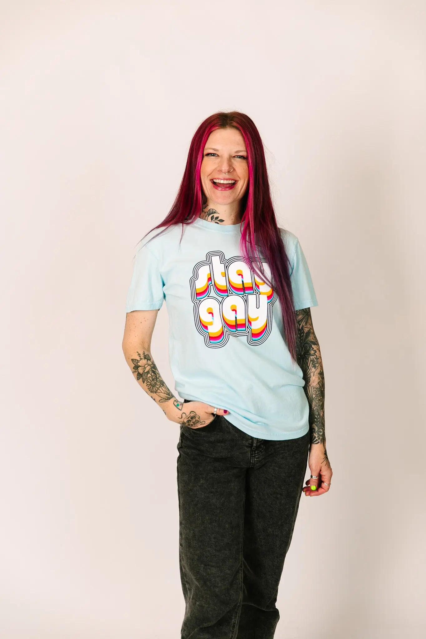 Stay Gay Tee - Image 9