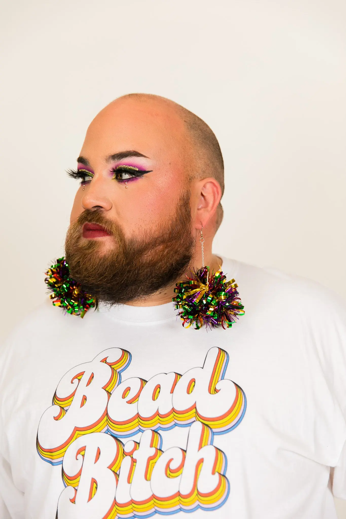 The Reveler Pom Pom Earrings - Image 3