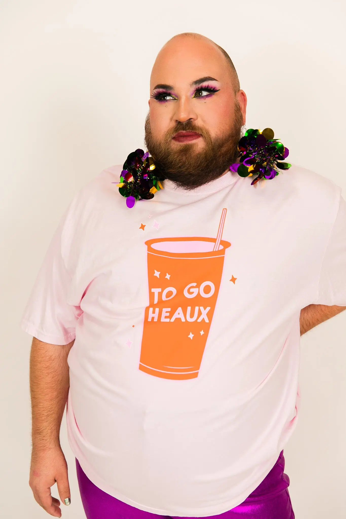 To Go Heaux Adult T-shirt - Image 5