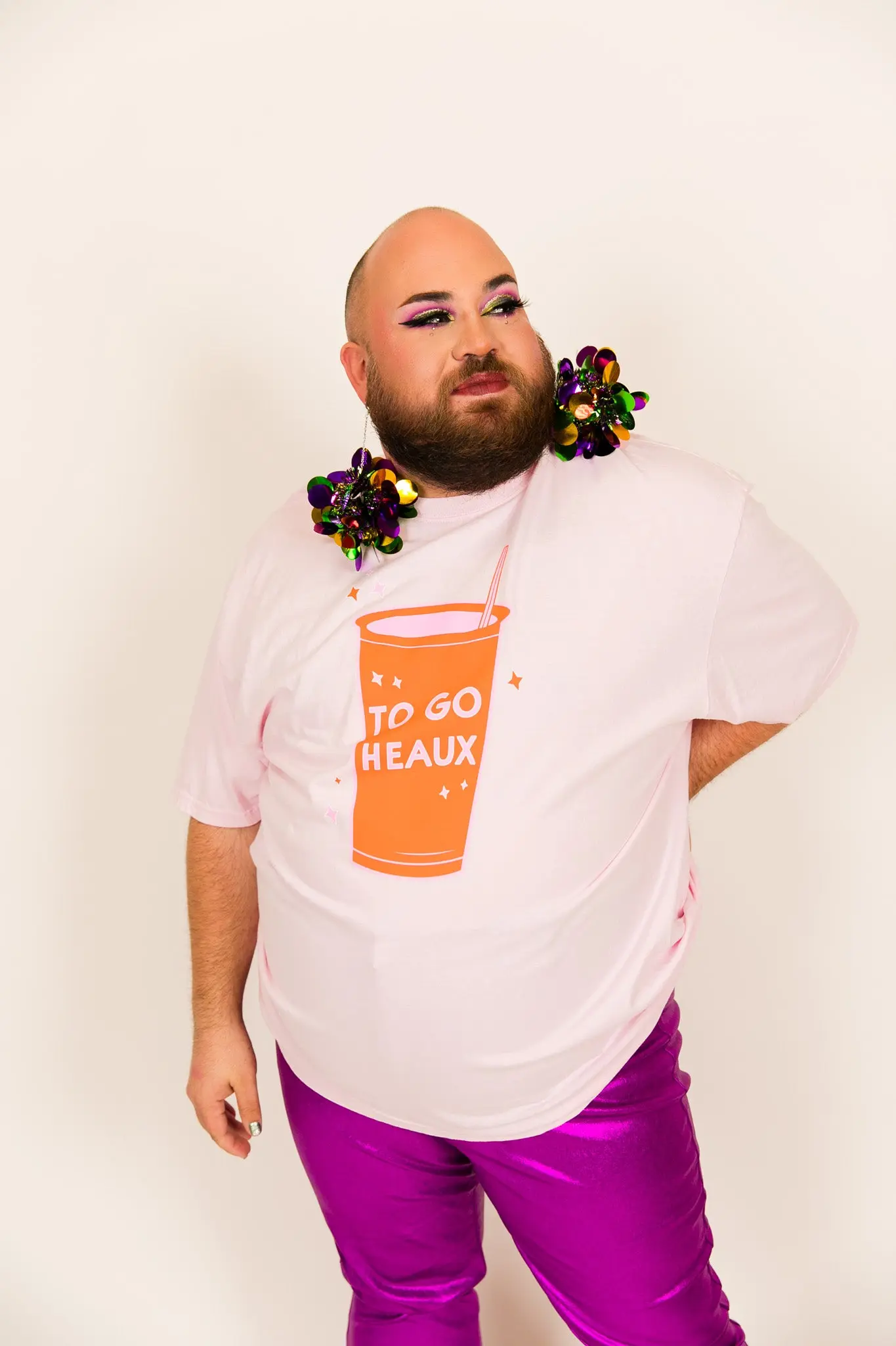 To Go Heaux Adult T-shirt - Image 7
