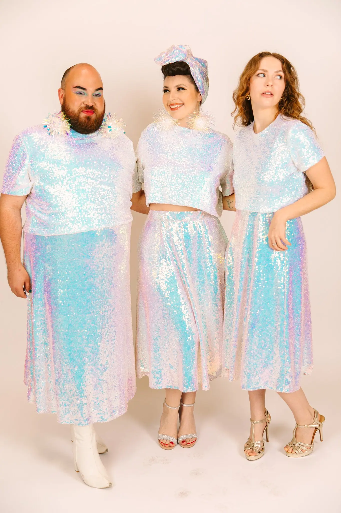 Iridescent Sequin Crop - Image 3