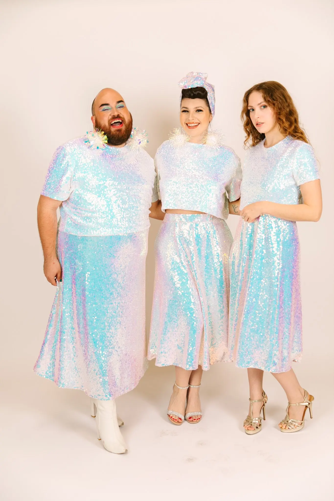 Iridescent Sequin Crop - Image 5